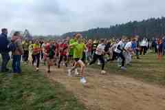 Bieg dziewcząt klas VI -V.