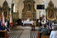 Msza św.  w intencji Porucznika Wojska Polskiego, Stanisława Zatońskiego, zamordowanego w Katyniu i za ofiary zbrodni katyńskiej.