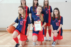 Mistrzynie Gminy w koszykówce