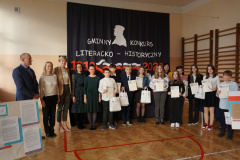 Laureaci Gminnego Konkursu Literacko-Historycznego