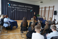 Rozpoczęcie I Gminnego Konkursu Recytatorskiego. 