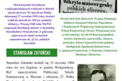 Pamiętamy...Katyń...Stanisław Zatoński...