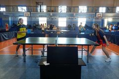 Mecz singli z PSP 5 Bełchatów.