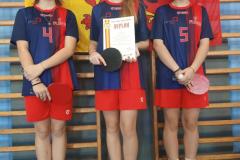 Reprezentacja SP Pławno: O. Tyczyńska, J. Olborska, N. Koper.