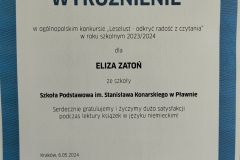 Sukces naszej uczennicy