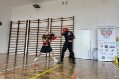 Adam Ojrzyński wraz z trenerem podczas pokazu. 