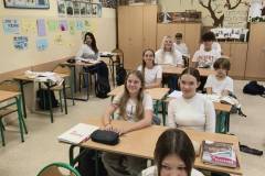 Uczniowie podczas Tygodnia Przeciwdziałania Przemocy Rówieśniczej
