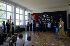 Uczniowie klasy 8. 