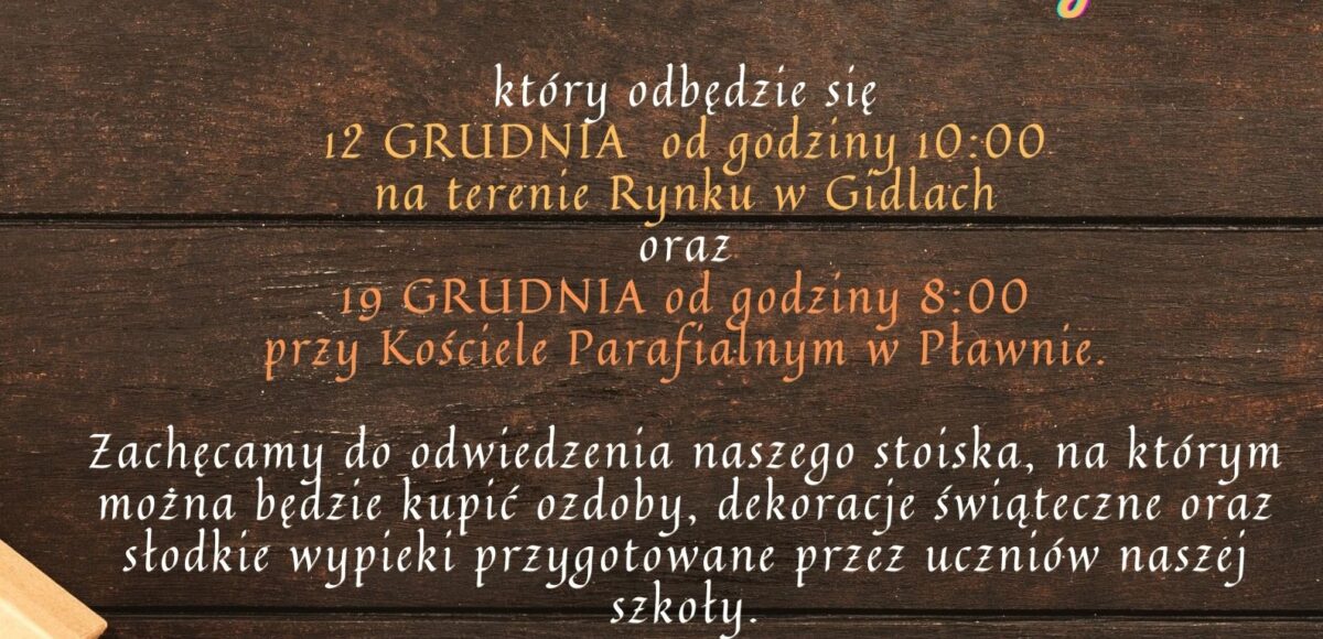 PLAKAT KIERMASZ