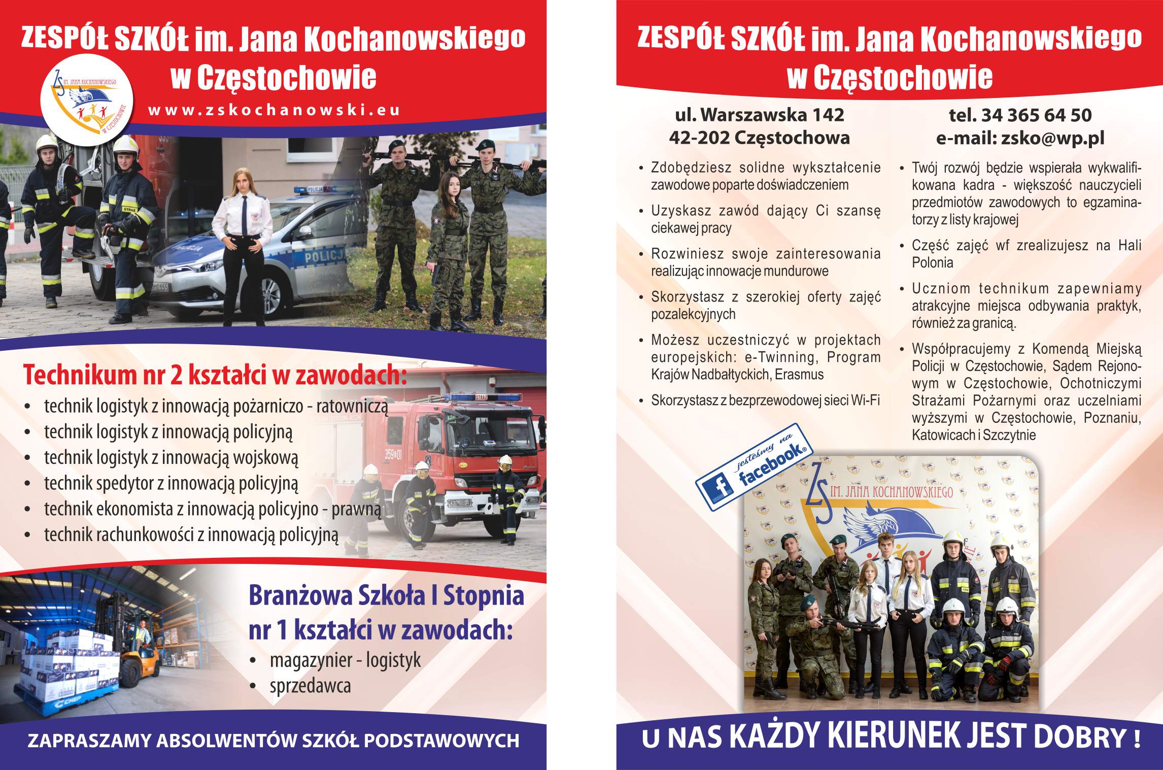 ulotka ZS Kochanowski 1