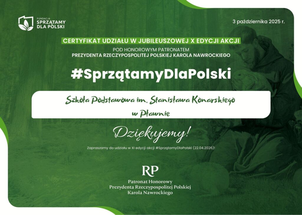 Certyfikat Sprzątamy X edycja.pdf Certyfikat Sprzątamy X edycja.pdf