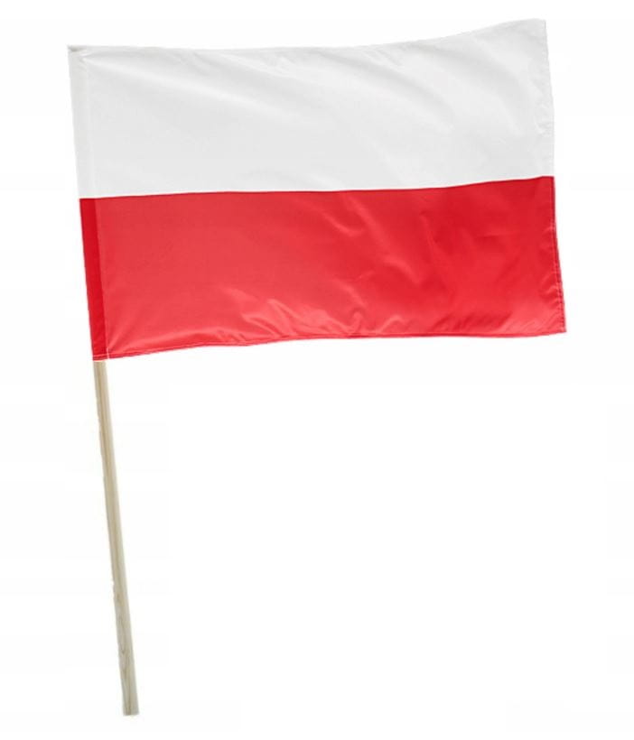 flaga polska drzewiec