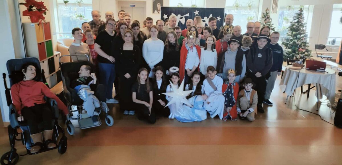 Uczniowie w Środowiskowym Domu Samopomocy w Radomsku