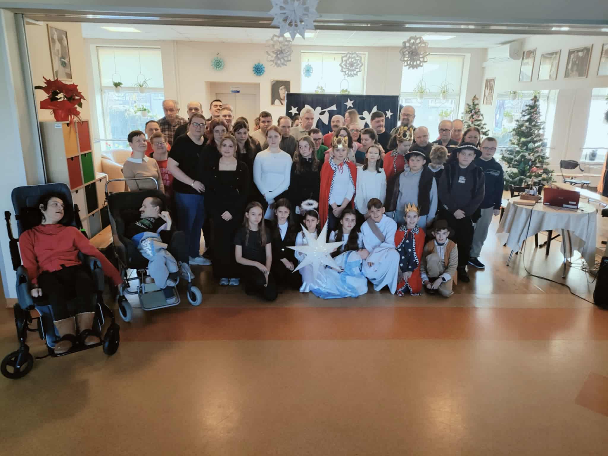 Uczniowie w Środowiskowym Domu Samopomocy w Radomsku